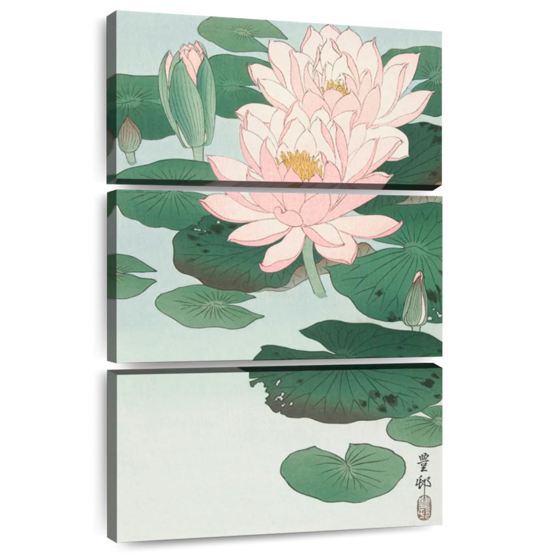 Harnek Flowering Water Lily, 32" H x 20" W