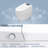 Smart Toilet Bidet Tankless, Auto Open/Close Lid, Foot Sensor, Led Digital Display, Elongated Dual Flush One-Piece Toilet
