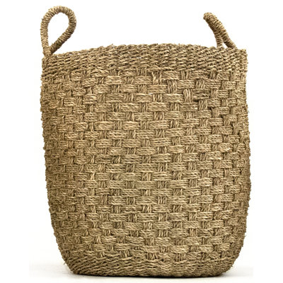 Panier en en rotin tissé