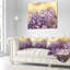 Mauve petites fleurs sauvages - coussin à imprimé floral-30720951-30720948