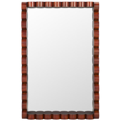 26" Pine Accent Mirror