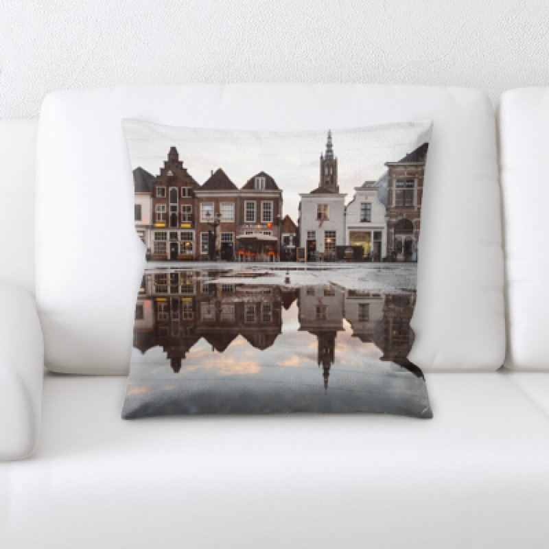 Microsuede Throw Pillow