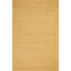 Tapis jaune en laine tissé à la main Begoa-87055256
