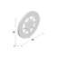 16" Compass Rose Clock-482753995