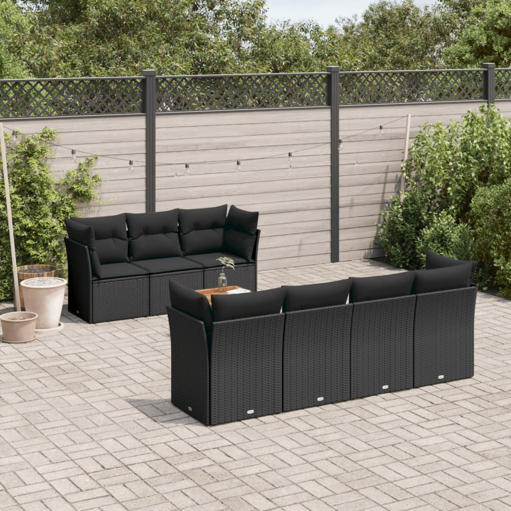 Gartensofa mit Kissen