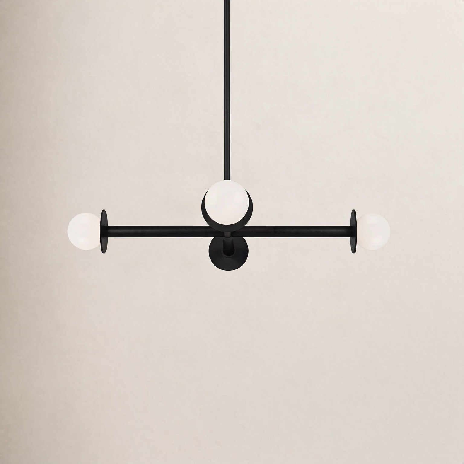 Allegra 4-Light Chandelier, Midnight Black