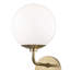 Luna Steel Armed Sconce-1762557414