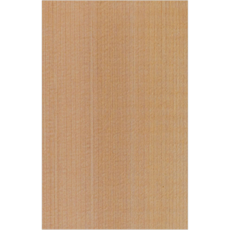 Queue de chevron lisse Carmel, Cèdre rouge de l'Ouest, H 6 po x l 3 1/2 po x L 48 po