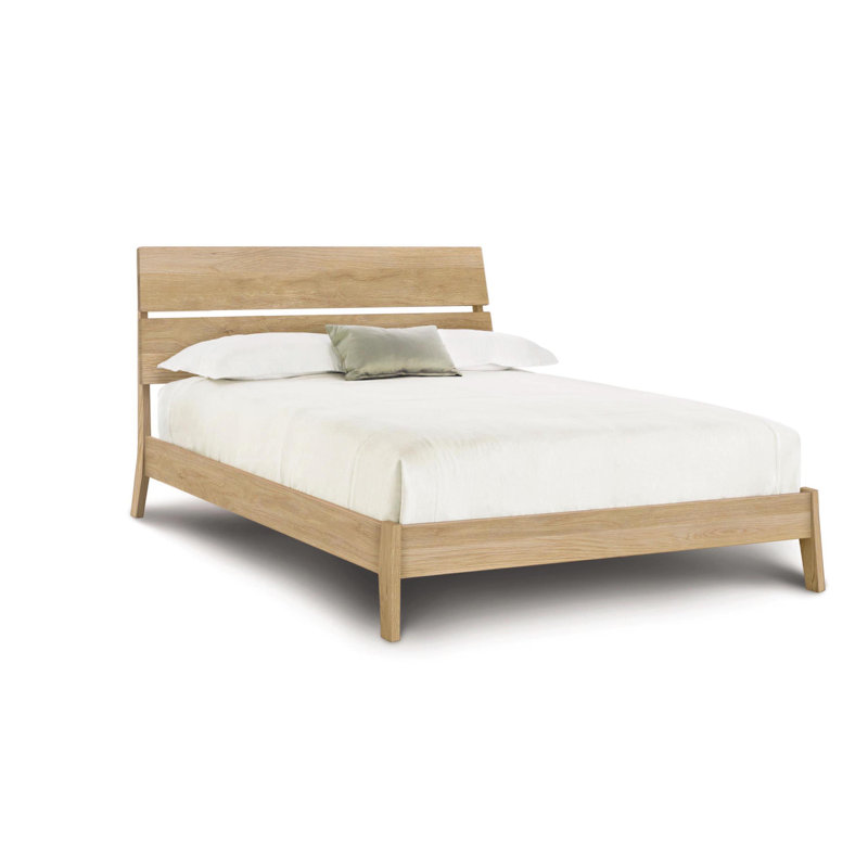 Linn Bed, Natural Oak, Full