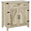 Garde-manger autoportant Enochs avec tablette réglable pour le salon, bois-326914277