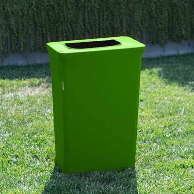 LA Linen Trash Can Cover 30'' H x 22'' W