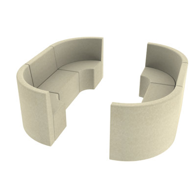 Ensemble de 6 chaises à dossier haut Pro Series, hauteur de 12 po