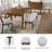 Delando Polyester Upholstered Bench