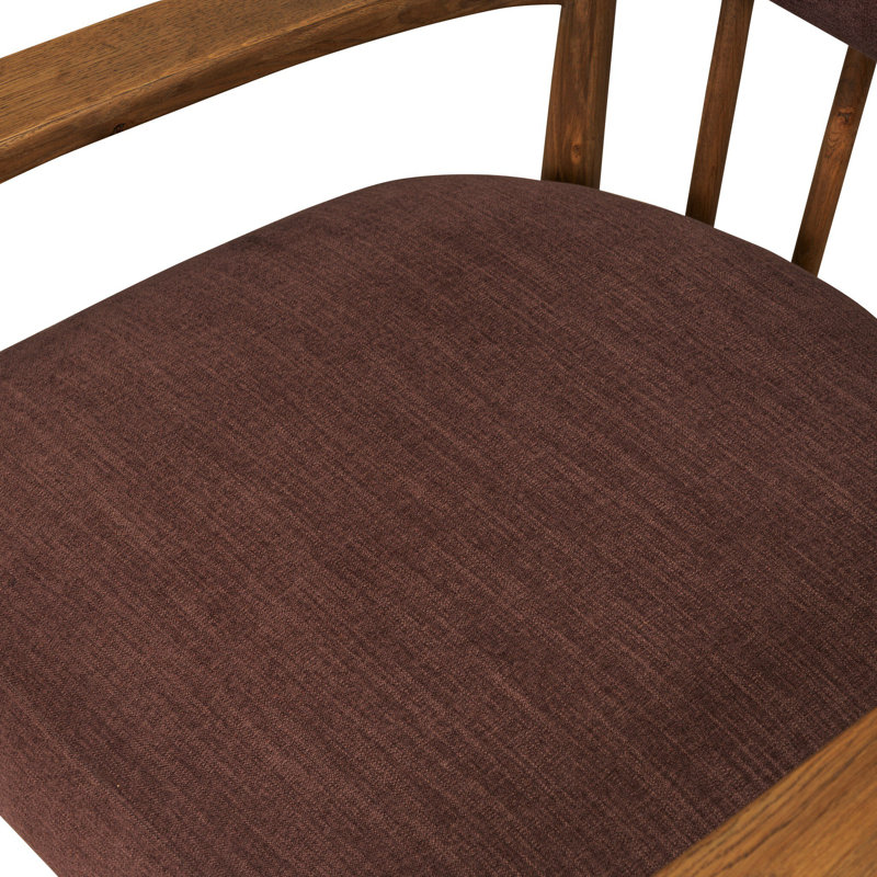 Marisol Chair-Desert Shearling, Laughlin Plum