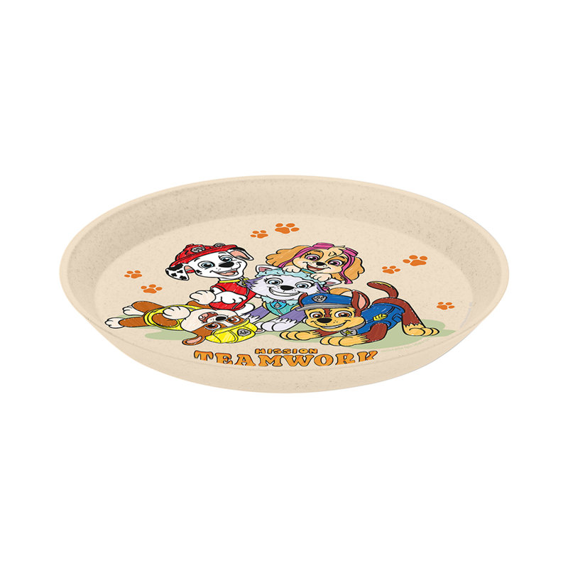 Koziol Connect Plate Grow Paw Patrol, dessert plate, plastic, organic moon, 20.5cm