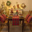 Chemin de table à carreaux tartan rouge, 33 x 178 cm (13 x 70 pouces)-135836045