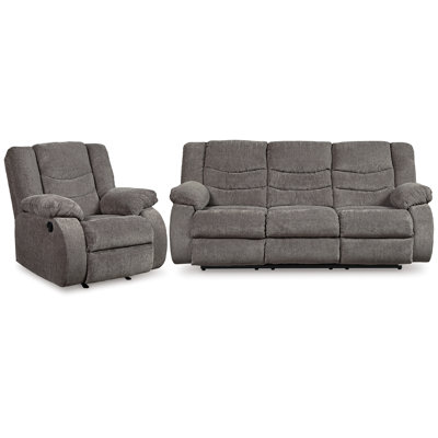 Tulen Reclining Sofa with Recliner