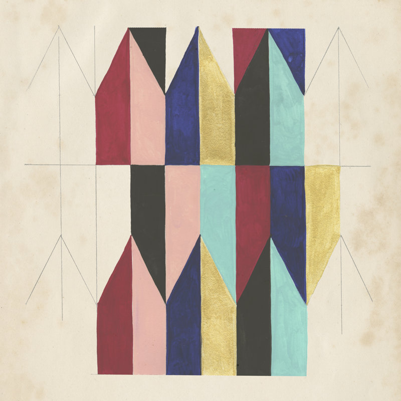 Geometric Pattern Play V by Naomi McCavitt - Wrapped Canvas Print, 91cm H x 91cm W