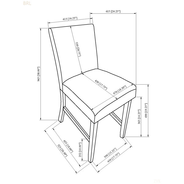 Dimensions du produit