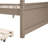 Wood Canopy Bed With Trundle Bed-430650334