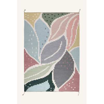 Ceretha Wool Hand Woven Area Rug