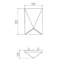 Facetada 1 - Light Flush Mounted Sconce-1487452982