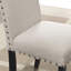 Ensemble de salle à manger 5 pièces, table à manger croisée avec 4 chaises élégantes-1285009789