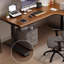 Bureau en coin en bois massif électrique à hauteur réglable Bureau en coin à hauteur réglable en L-2024794882-2024794883