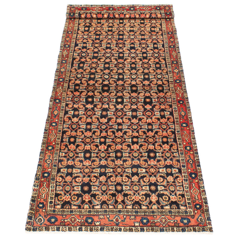 Tapis bleu marine Andelz 3 pi 4 po x 9 pi 10 po