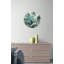 Horloge murale en forme de feuille de bananier tropical-1009830662-1009830656