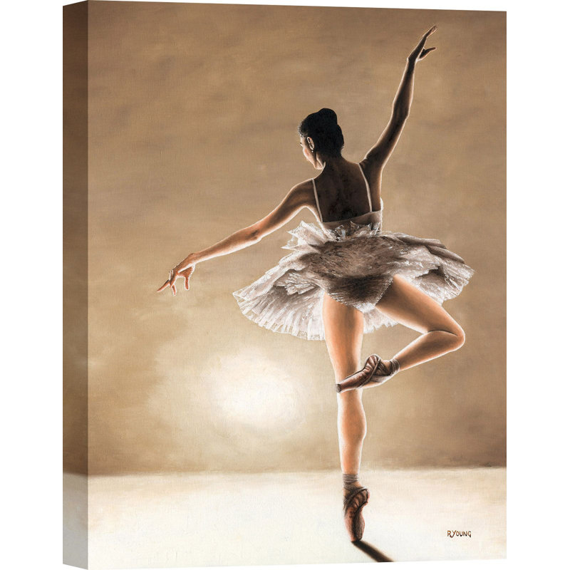 Dance Away 1 Piece Wrapped Canvas Painting, 80cm H x 60cm W x 4cm D