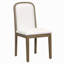 Ensemble de chaises de salle à manger de style rétro avec 4 chaises rembourrées pour la salle à manger et le salon-1997312700