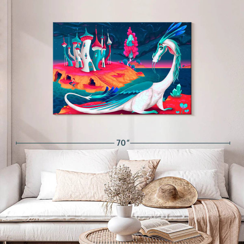 Dragon, 30" H x 45" W