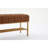 Upholstered Shoe Storage Bench With Cushioned Seat, End Of Bed Bench With Open Shelf And Metal Legs For Entryway-1590234156