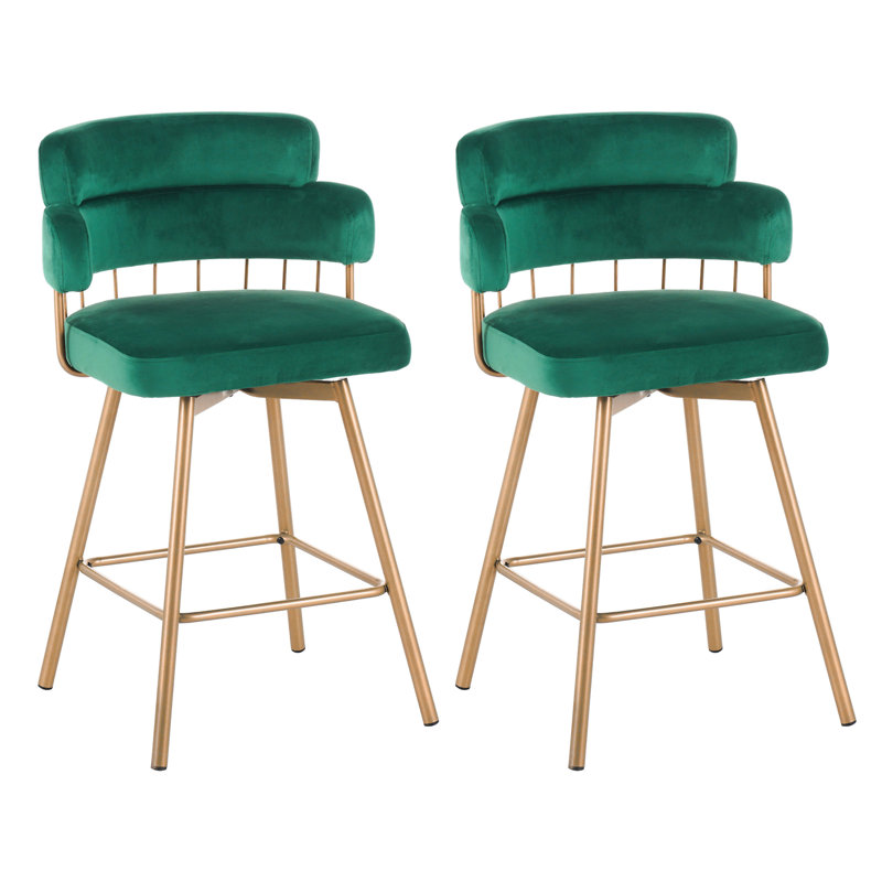 Ensemble de 2 tabourets de bar 26 po à hauteur de comptoir (sans la table)