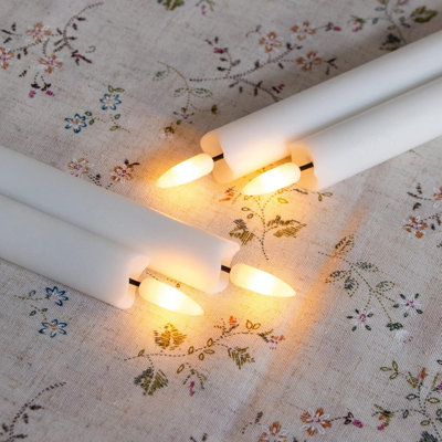 Flameless Taper Candle