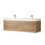 Ensemble de meuble-lavabo double mural 72 po Vali-1783851725