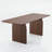 67"/79" Rectangle Wood Dining Table Double Pedestal Kitchen Tables Seats 6-8-958463706-958463708