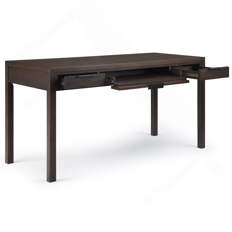 Desk - Warm Walnut Brown, Gray