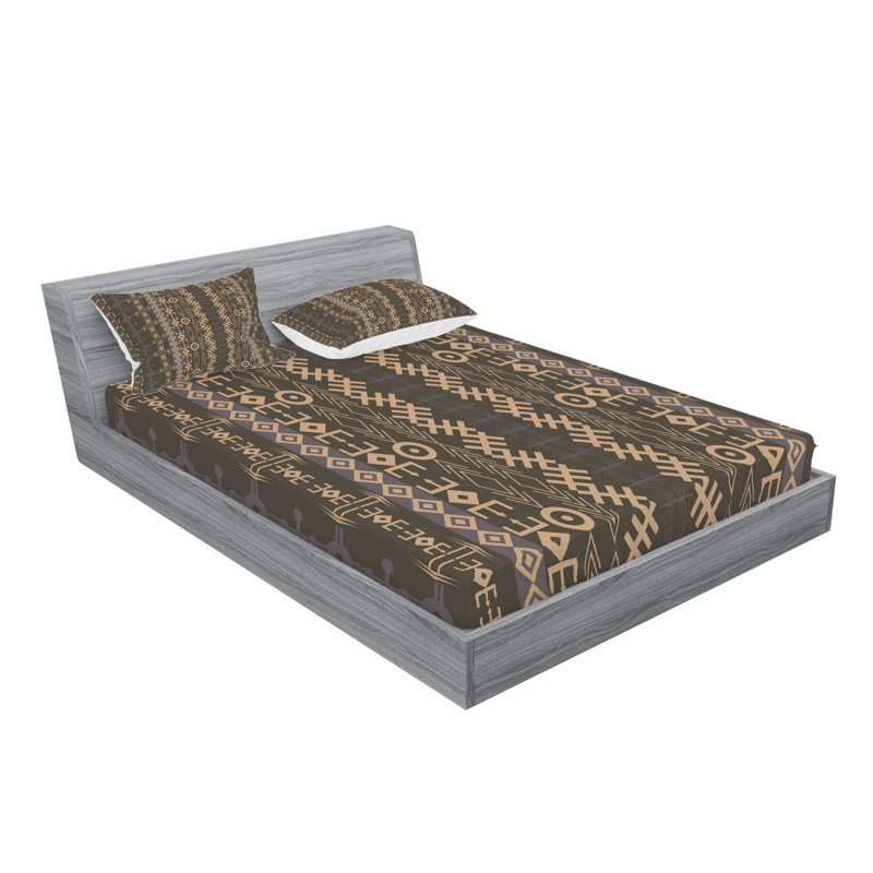 Microfiber Sheet Set, Queen Sheet Set with Fitted Sheet