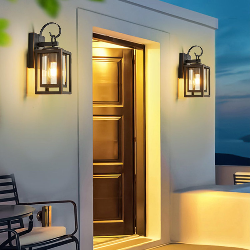 2 Packs Outdoor Wall Lights