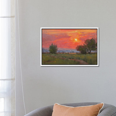 Fire Light by Mark McKenna - Painting on Canvas