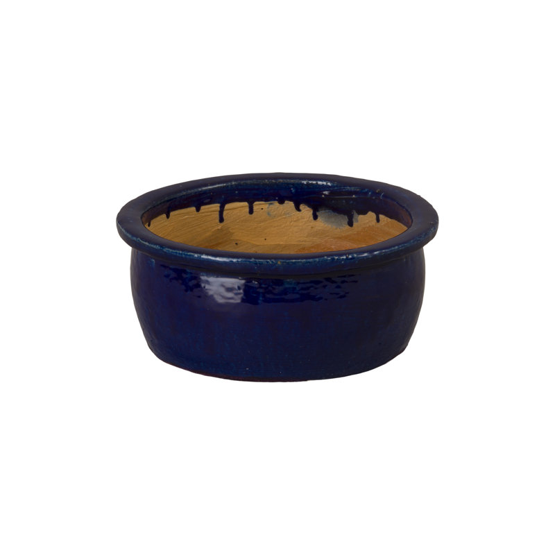 Pot à fleurs Kaori, Marine, H 6 po x l 14 po x P 14 po