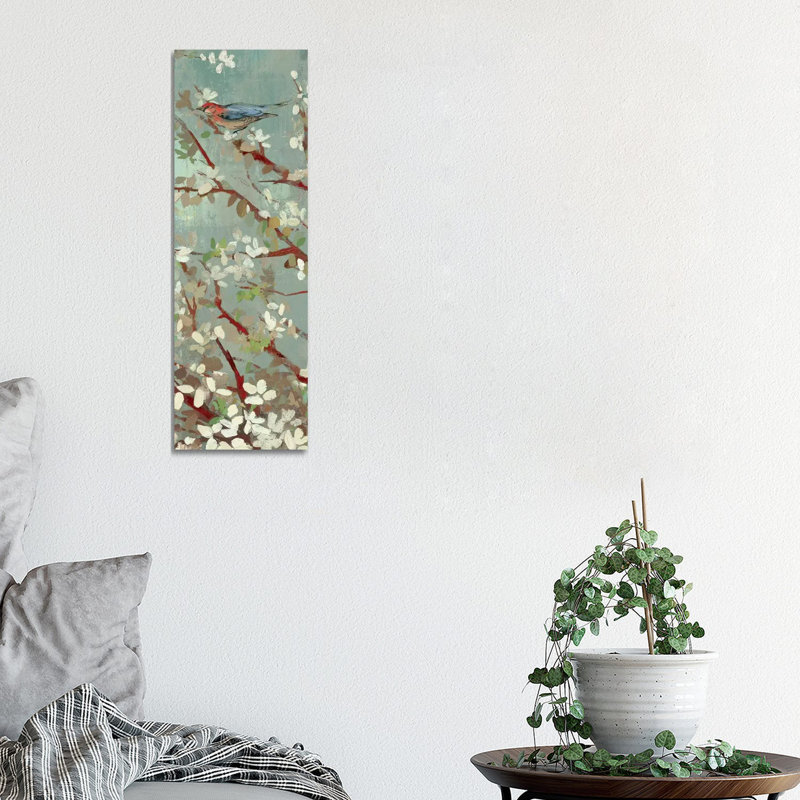 Dream of Spring II 1 Piece Wrapped Canvas Panoramic Painting, 30.48 cm H x 91.44 cm W