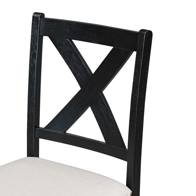 Extendable Dining Table, Black