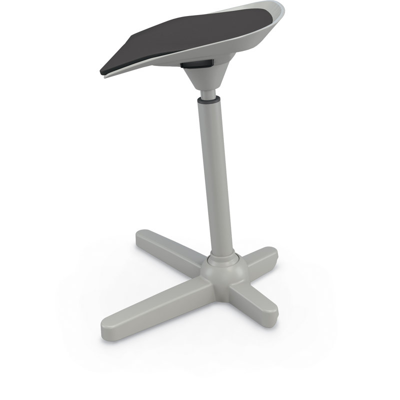 Tabouret réglable Elate, Noir
