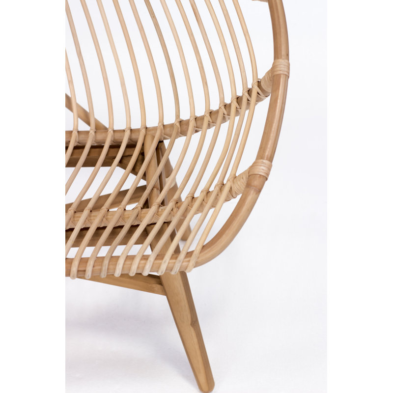 Allan Wicker Outdoor Bench