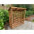 Oconner 166cm W x 66cm D Solid Wood Log Store