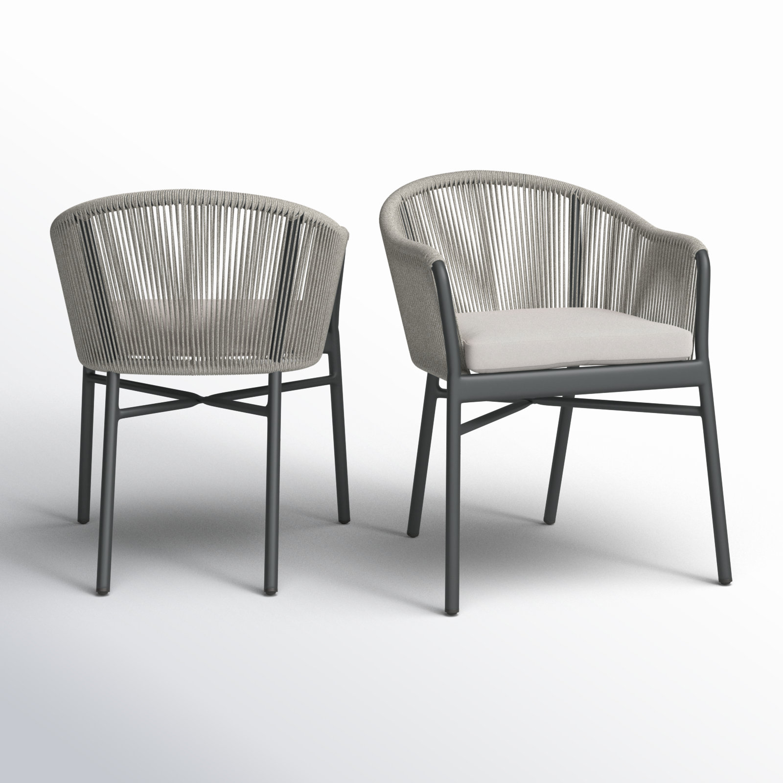 Domenica Aluminum Patio Armchair