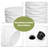 Modern Wave Texture Planter, Indoor Outdoor Flower Pot with Drainage Hole and Removable Plug-1274773582-1281247256